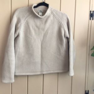 LL Bean cotton sweater size xs